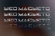 Neo Magneto, a Sans Serif Font by JamalCreativeStudio (Thumbnail 4 of 10)