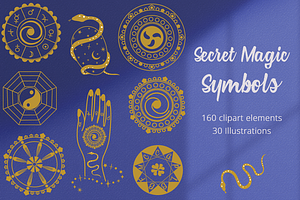 Secret Magic Symbols  Illustrations