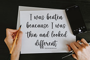 Marilyn Script, a Script Font by Bosstype Studio (Thumbnail 7 of 8)