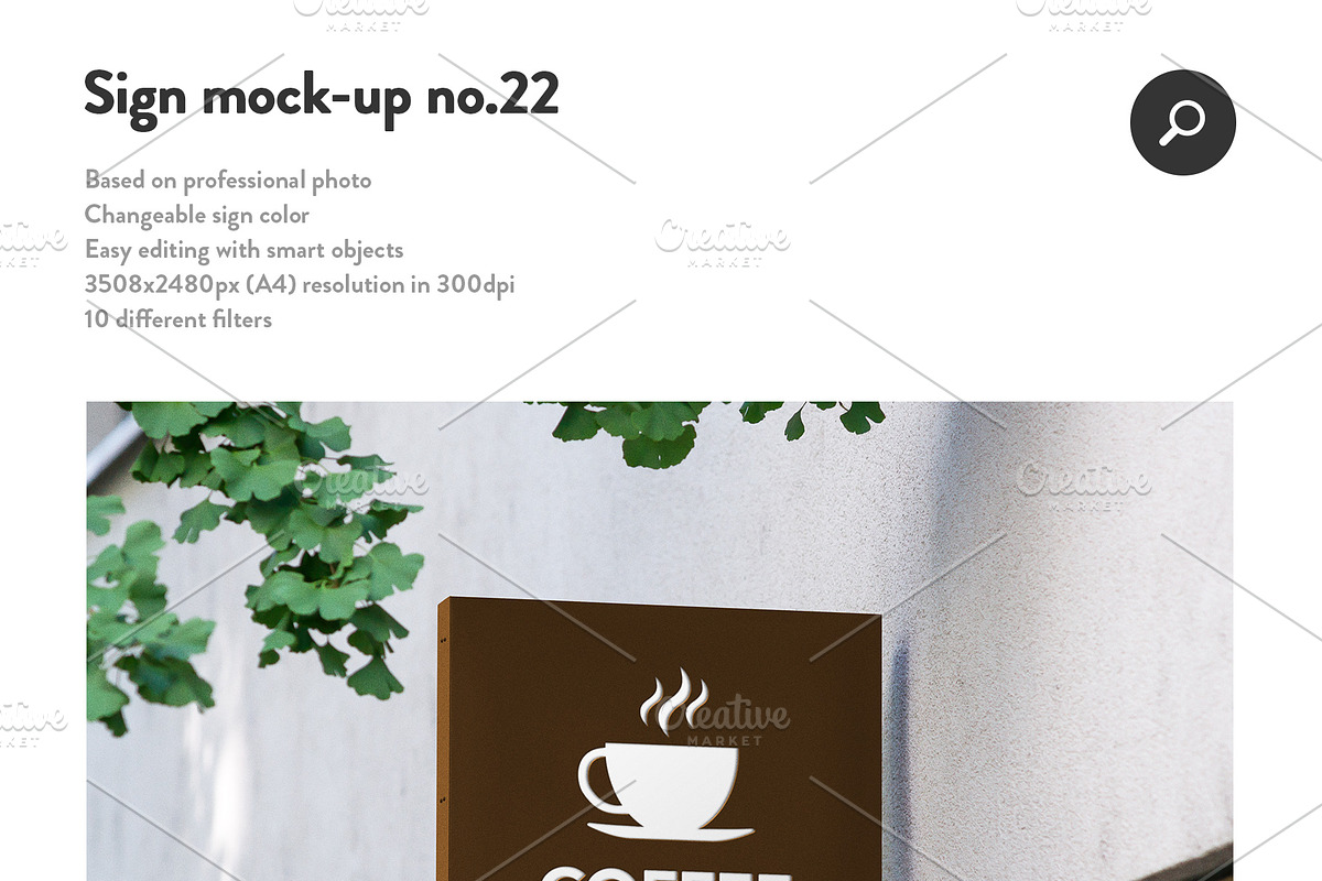 50 sign facade signboard logo mock, a Product Mockup by PrintPixel (Photo 24 of 53)