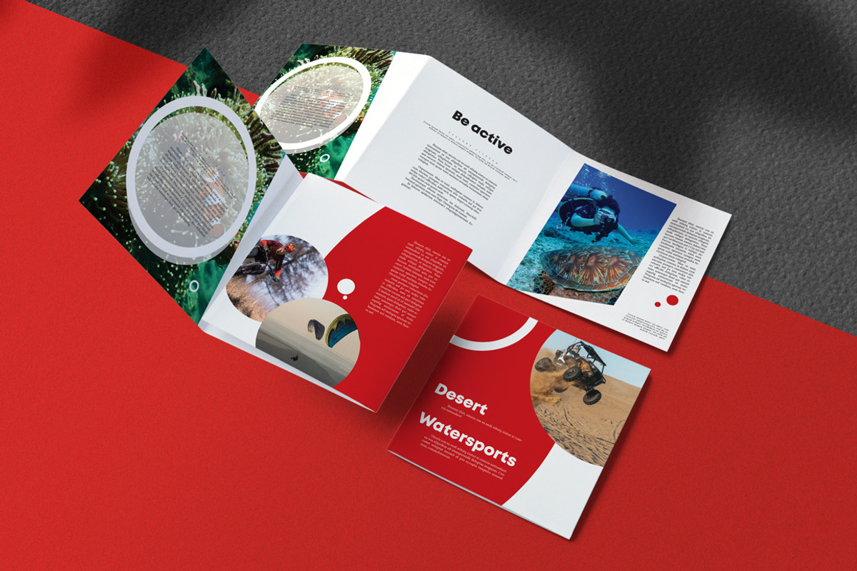 Sport Brochure, a Brochure Template by Kahuna Design (Photo 1 of 4)