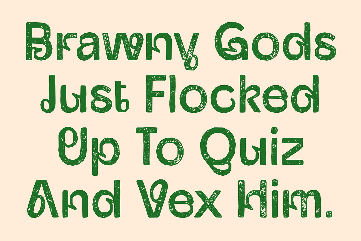 CS Regina Stamp, a Sans Serif Font by Craft Supply Co. (Photo 5 of 8)