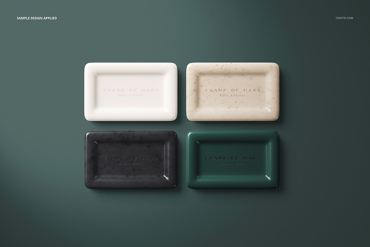 Hotel Hand Soap In Pillow Box Mockup, a Merchandise Mockup by creatsy5 (Photo 4 of 10)