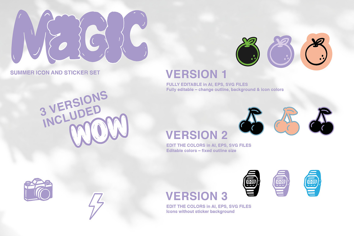 Summer Icons vector Illustrations, an Outline Icon by dicreate (Photo 10 of 12)