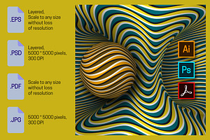 Torus and Sphere optical illusion