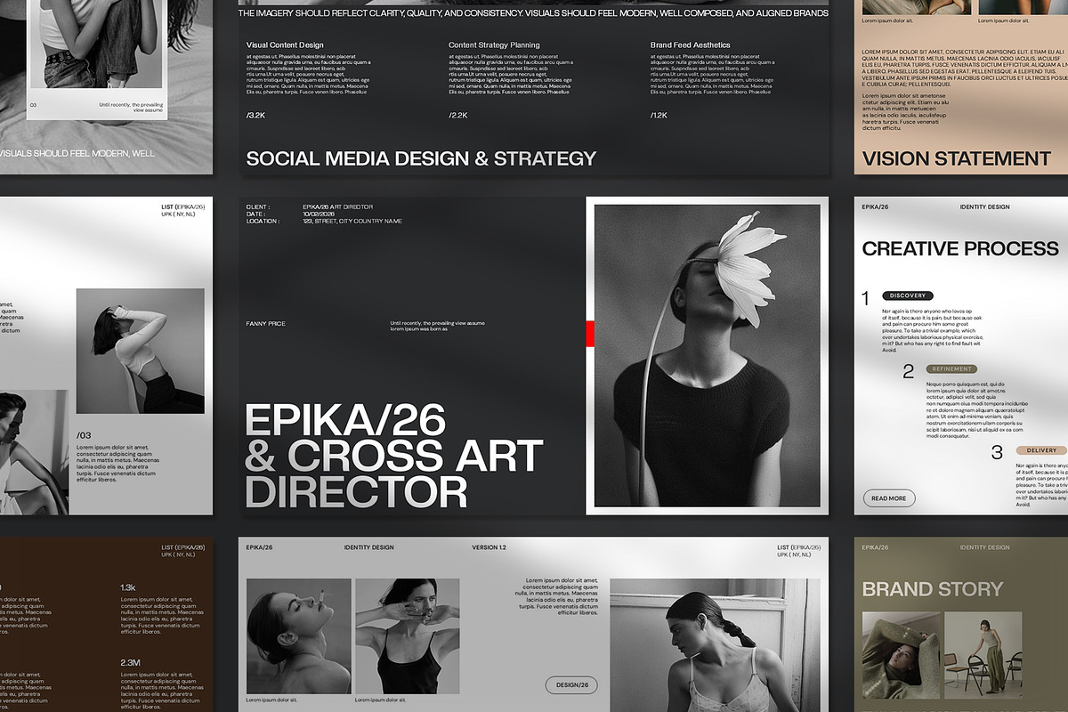 Epika/26 & Cross Art Director, a Presentation Template by CreativexGenius (Photo 6 of 11)