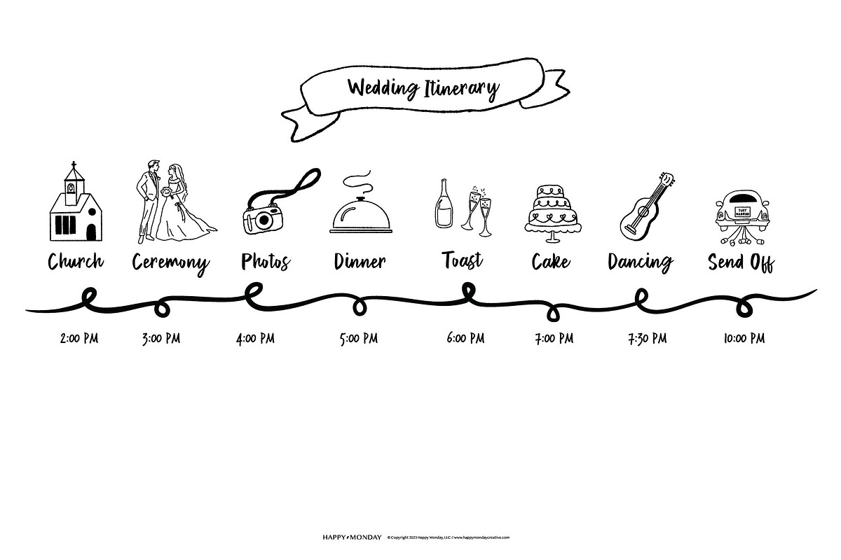 Travel Wedding Map Creator Kit II, an Illustration by Happy Monday Creative (Photo 20 of 21)