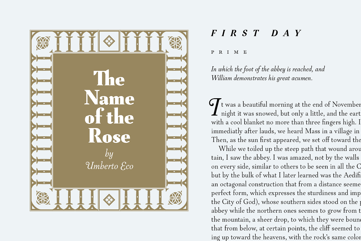 LC Tejuela, a Serif Font by CTCH (Photo 2 of 13)