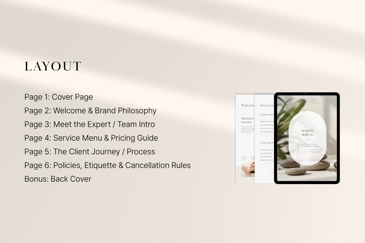 Organic Skincare Pricing Guide, a Magazine Template by batang (Photo 4 of 5)
