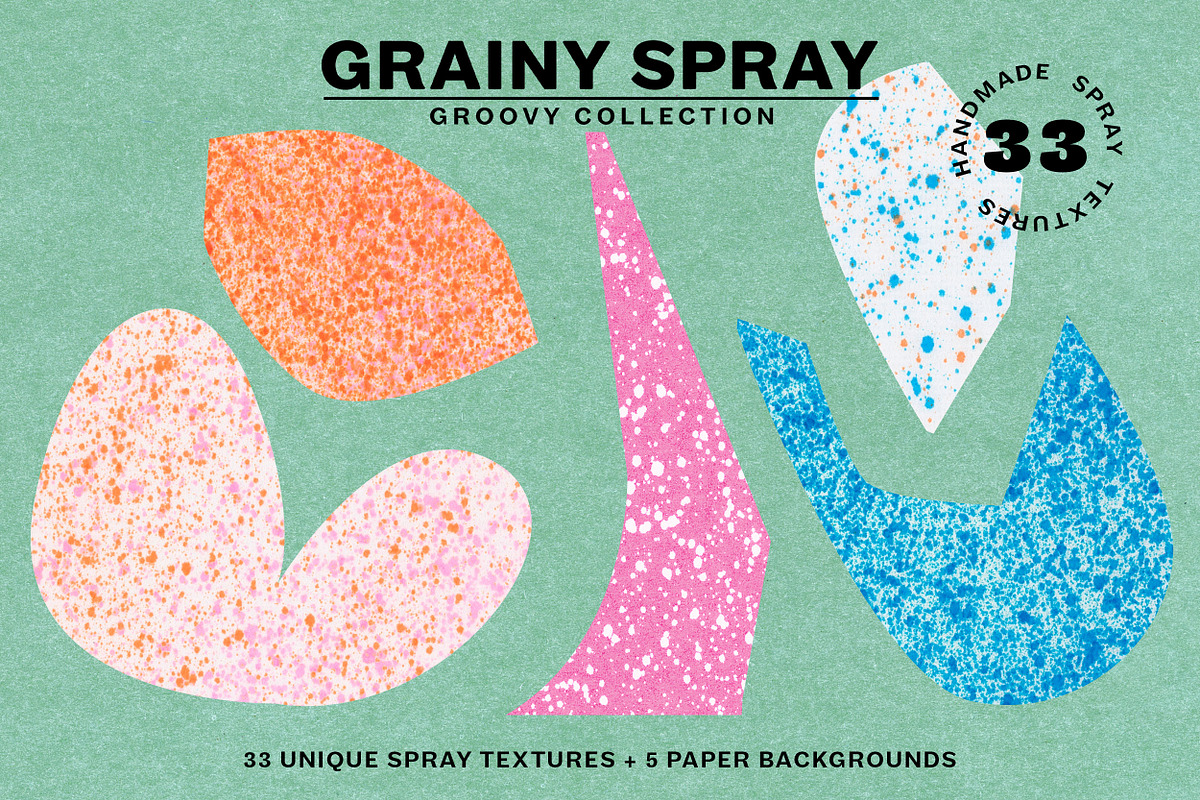 Grainy Spray Textures, a Texture Graphic by Naive Feel (Photo 3 of 9)