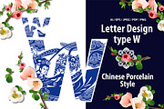 Alphabet design in Oriental style, an Object Illustration by PonDeArt (Thumbnail 1 of 2)