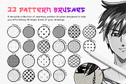 140 Procreate Manga Brushes, a Brush Add-On by RadekBroz (Thumbnail 4 of 9)