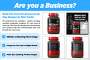2 lbs Whey Protein Jar Mockup A1-Pro, a Packaging Mockup by Design Warlord (Thumbnail 11 of 19)