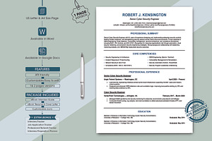 ATS Resume for Cyber Security