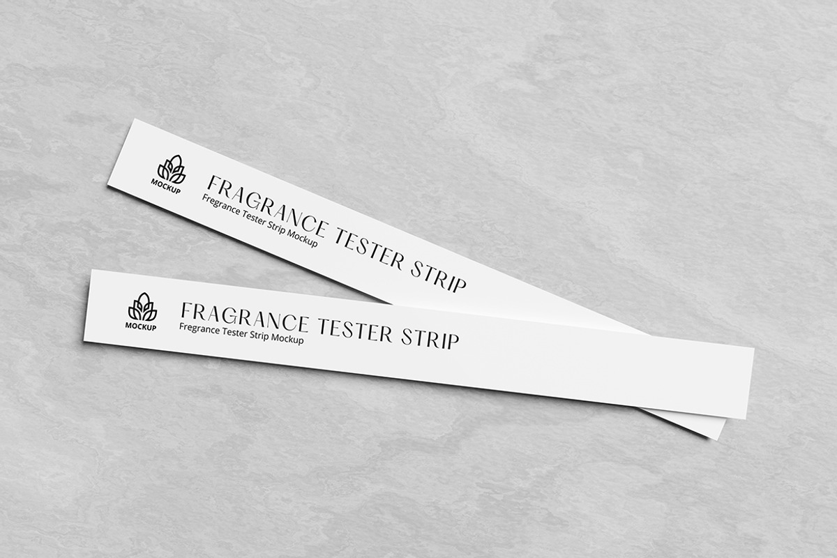 Fregrance Tester Strip Mockup, an Advertising Mockup by swsi-studio (Photo 5 of 5)
