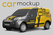 Realistic PSD Car Mocup, an Advertising Mockup by Sinlatown (Thumbnail 1 of 6)