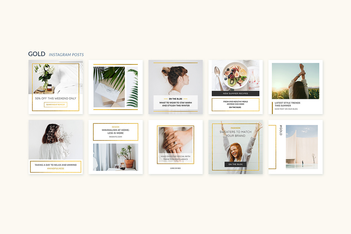 CANVA & PS Complete Instagram Bundle, a Social Media Template by Poego Social (Photo 47 of 52)