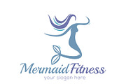 Mermaid - Fitness Logo Template, a Branding & Logo Template by Zlaws (Thumbnail 2 of 3)