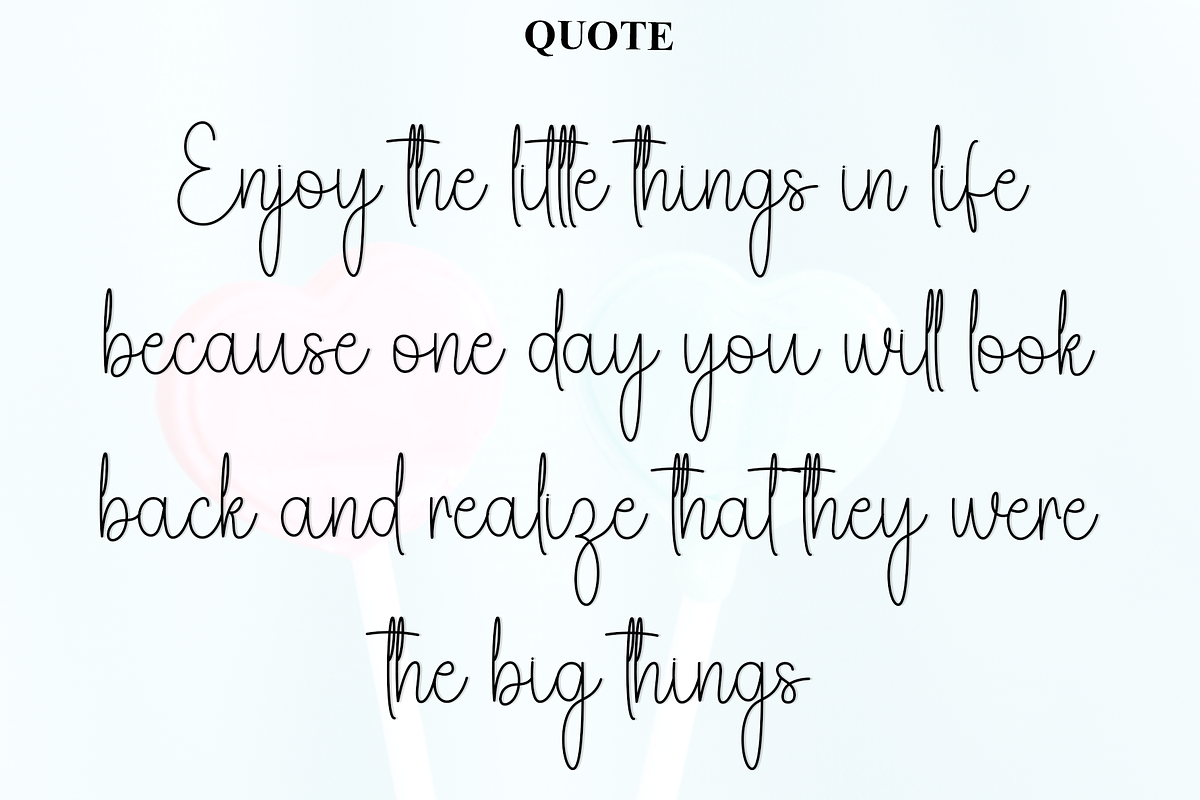 Beauty Handwriting, a Handwritten Font by FreshTypeINK (Photo 1 of 8)