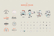 Editable Retro Logo Collection x30, a Branding & Logo Template by Staple. (Thumbnail 10 of 10)