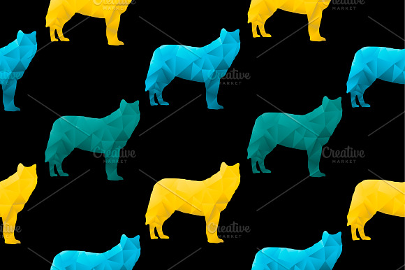 Abstract Triangular Wolf