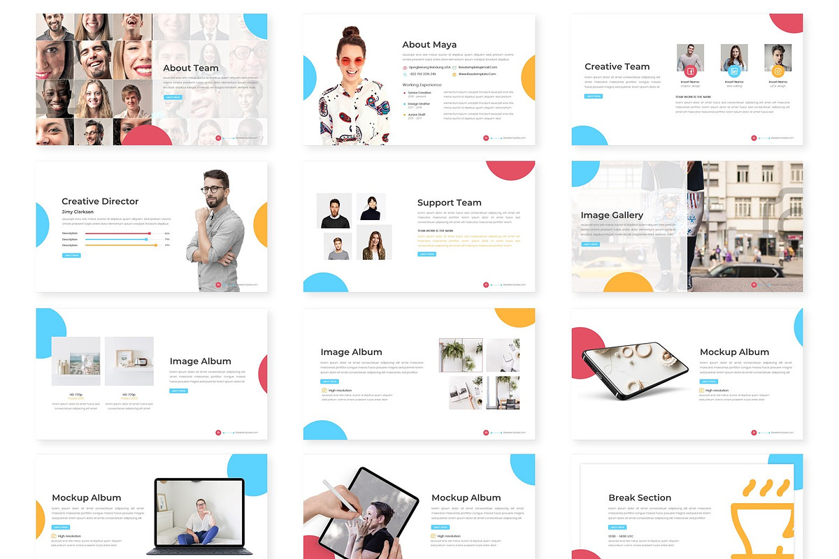 Rese - Powerpoint Template, a Presentation Template by inspirasign
