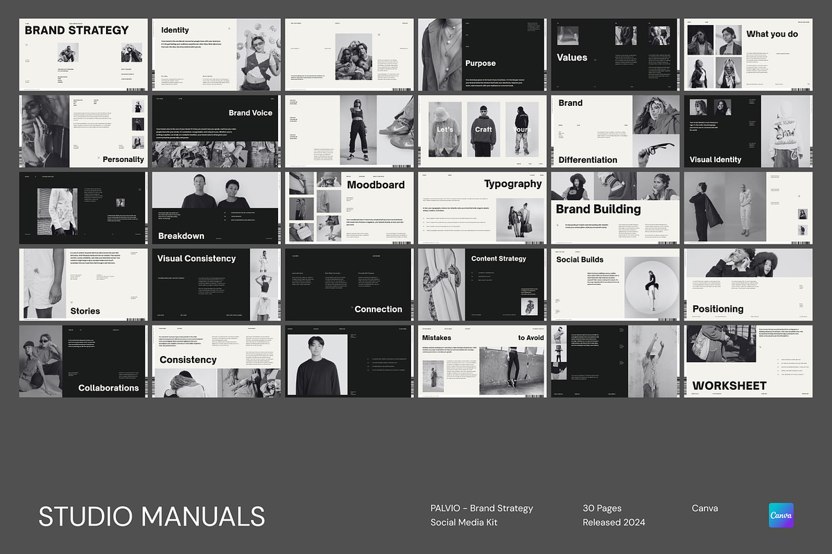 PALVIO - Brand Strategy Social Media, a Social Media Template by Studio Manuals (Photo 8 of 8)