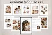 Wedding mood board Canva template, a Card Template by EvaTemplates (Thumbnail 6 of 8)