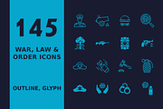 Military, Law & Order Icons, an Icon by Amogh Design (Thumbnail 1 of 7)