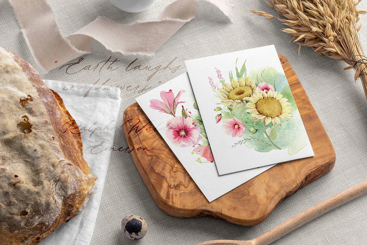 MY LITTLE FARM Watercolor set, an Animal Illustration by Lemaris (Photo 5 of 12)