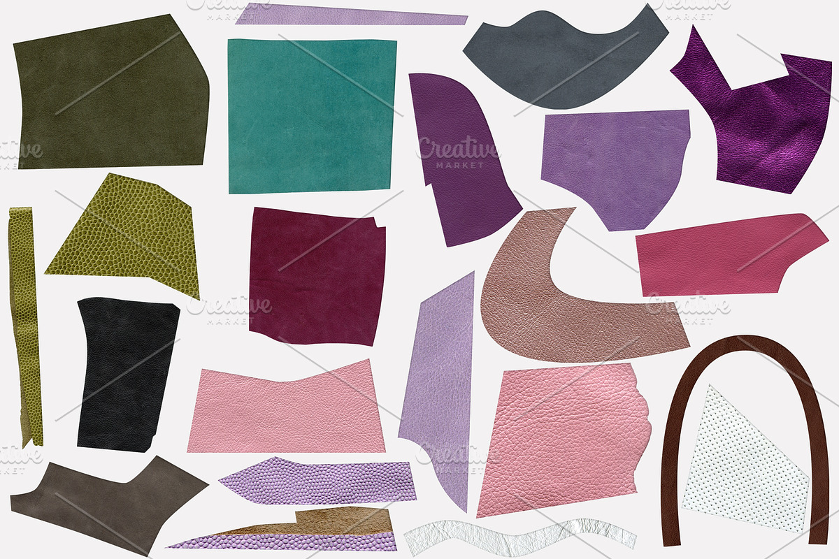 Leather and Stitching: Collage Kit., an Object Graphic by TaPilipa (Photo 11 of 15)