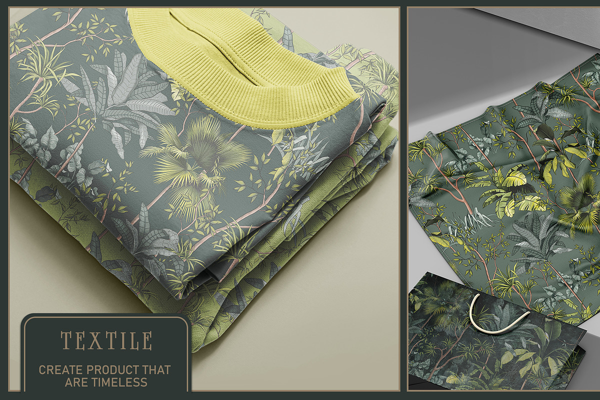 Fresco collection Tropical mural, a Wallpaper Graphic by Natalia0307 (Photo 10 of 19)