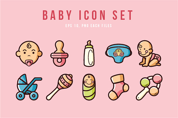 Baby Icon Set
