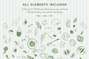 Italian Summer Collection | 100+, a Food Illustration by Karma (Thumbnail 7 of 19)