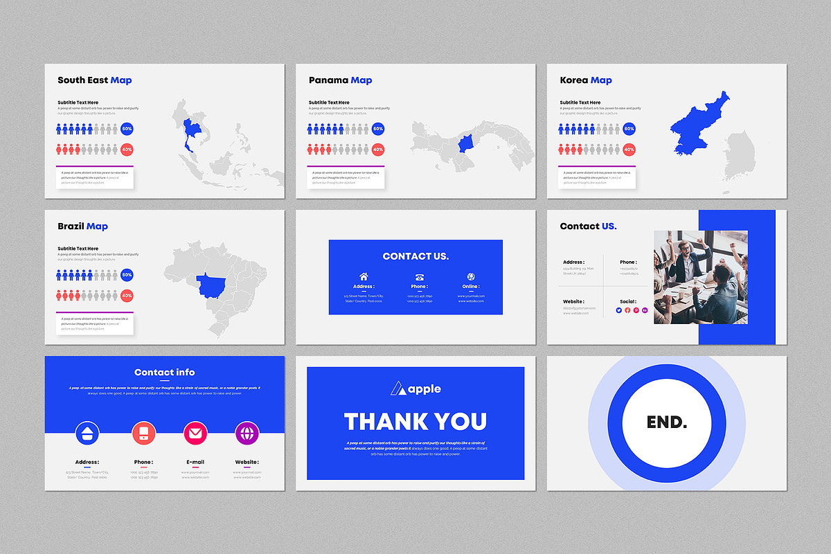 Business Presentation Template, a Presentation Template by CreativeSlides (Photo 14 of 14)
