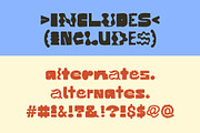 Artsy - Bold Hand-lettered Display, a Font by Studio Funshop by Kelli (Thumbnail 7 of 11)