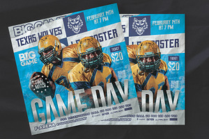 Game Day Football Flyer