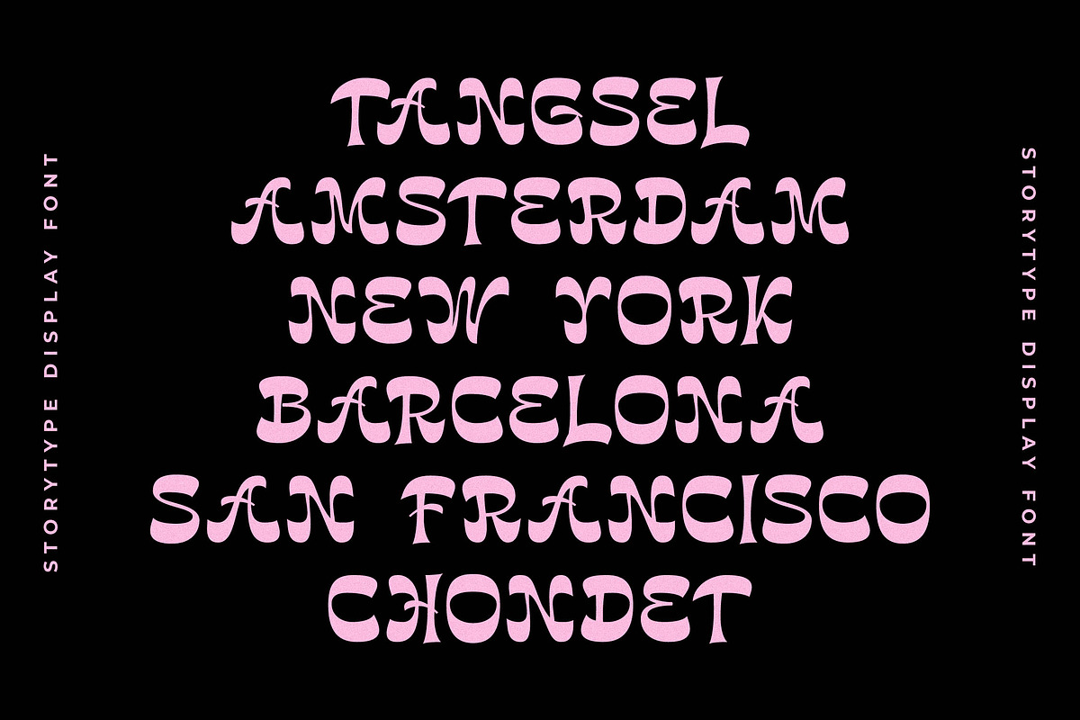 Plinko Display Font, a Serif Font by Storytype Studio (Photo 3 of 15)