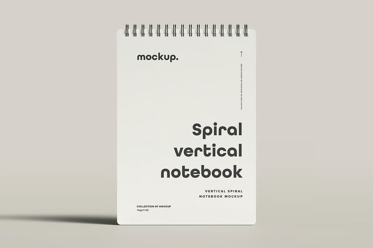 Spiral Notebook Mock-up