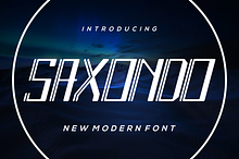 Saxondo font