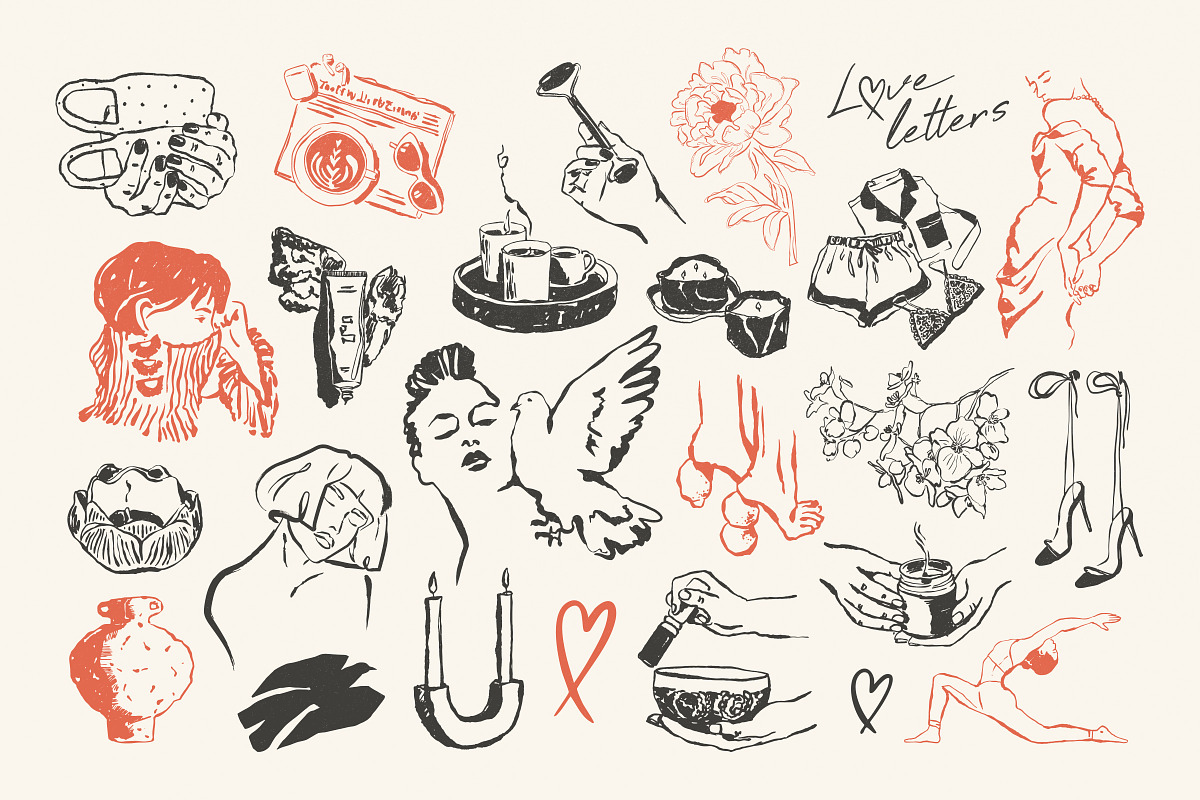 Self love Illustrations, an Object Graphic by iStar Design (Photo 7 of 12)