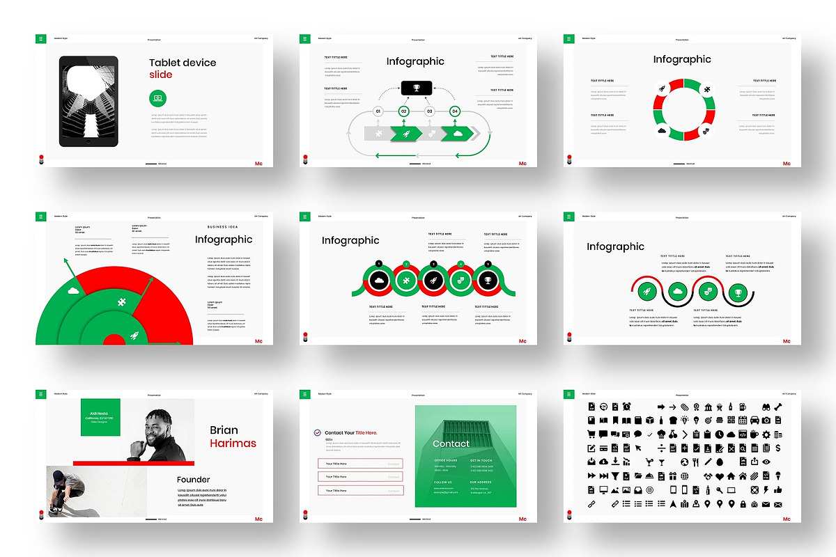 Merica – Business Keynote Template, a Presentation Template by Dens Creative Studio (Photo 5 of 6)