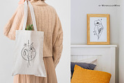Birth Month Flower Line Bouquets, a Decorative Illustration by WatercolorWind (Thumbnail 5 of 7)