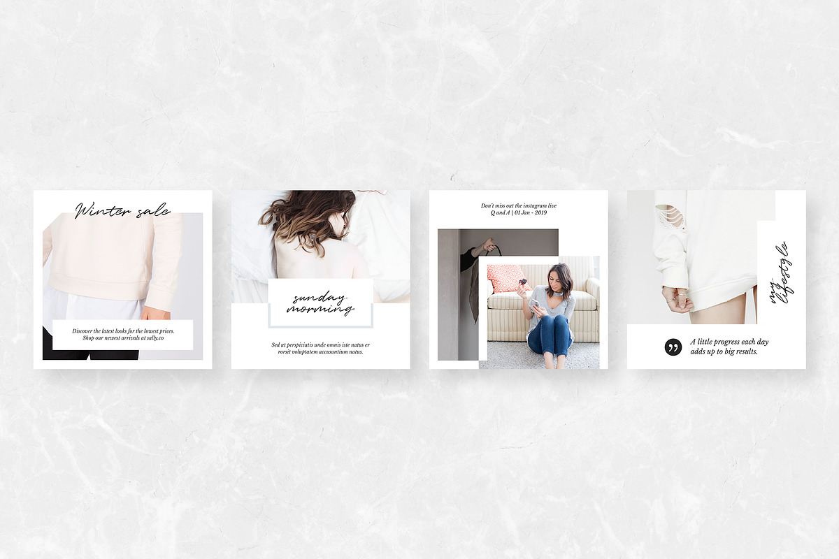 Hazel Instagram Pack, a Social Media Template by Crevo Studio (Photo 10 of 13)