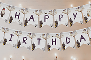 Wall Garland Mockup, Bunting Mock, a Product Mockup by TatiMockup (Thumbnail 5 of 5)