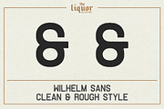 Wilhelm Font, a Sans Serif Font by Bart Wesolek (Thumbnail 3 of 5)