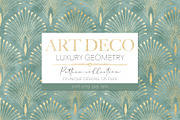 ART DECO Geometry Patterns, a Pattern Graphic by Alisa Fimen Design (Thumbnail 1 of 12)