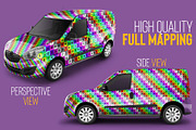 Photorealistic PSD Cargo Car Mock-up, an Advertising Mockup by Sinlatown (Thumbnail 2 of 8)