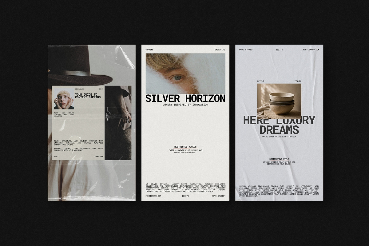 ZENO | Instagram Template (III), a Social Media Template by The Aesthetic Studio (Photo 6 of 10)