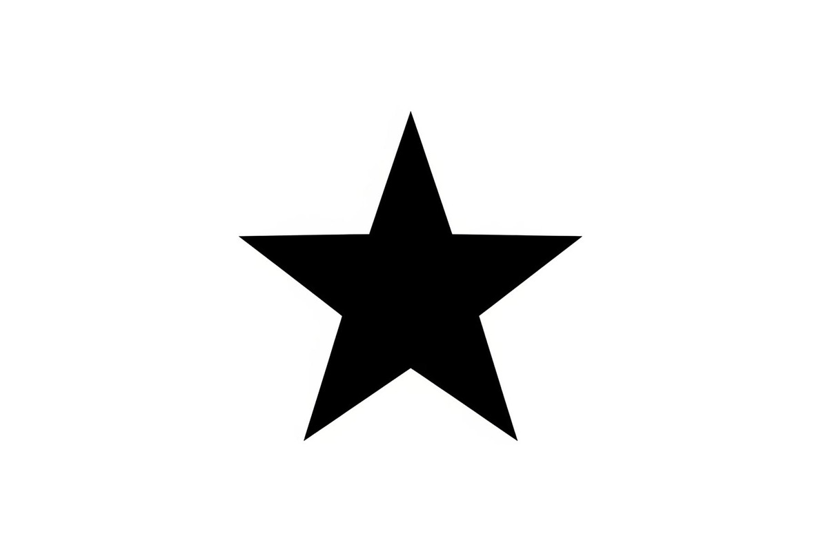 Minimal Black Star Icon Bundle, an Icon by musafir_fashion (Photo 5 of 10)